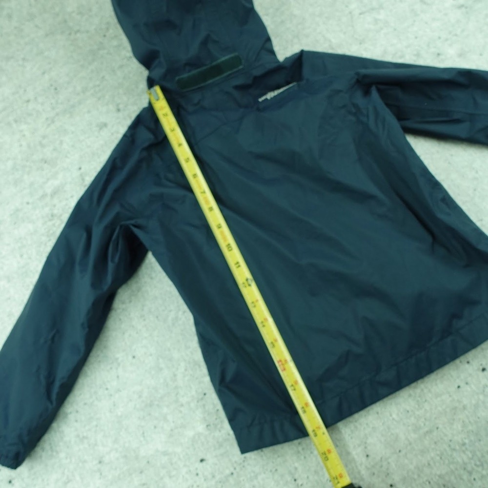 The North Face Boys XXS 5 HyVent Rain Jacket Navy Blue Hooded Windbreaker AQFY - Picture 11 of 14